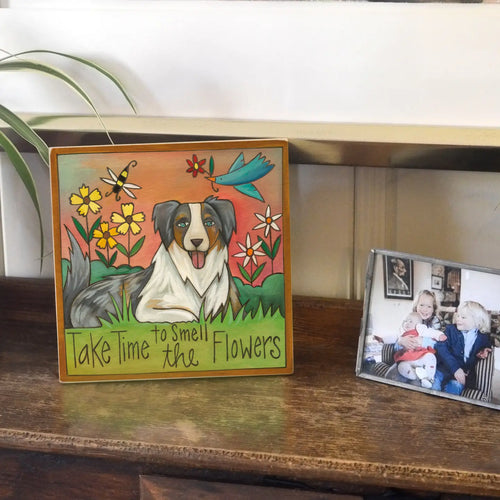 Australian Shepherd Wall Plaque | Walter