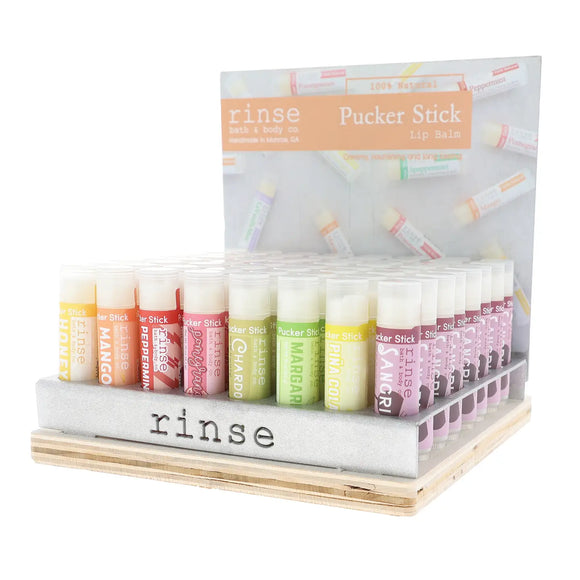 Rinse Bath & Body Co. Pucker Scented Lip Balm