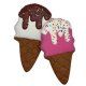 Ice Cream Waffle Cone Dog Cookie