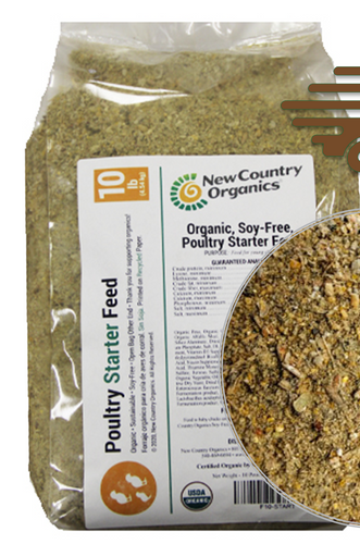 New Country Organics Starter Feed - 10lb