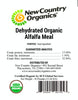 New Country Organics Organic Alfalfa Meal - 50lb