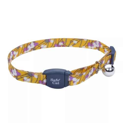 Safe Cat Adjustable Breakaway Cat Collar with Magnetic Buckle