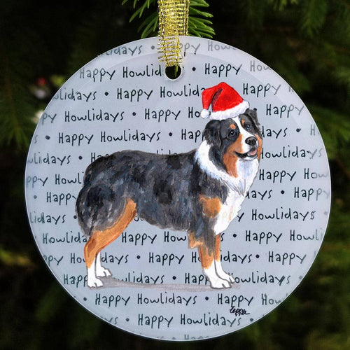 Australian Shepherd Christmas Ornament