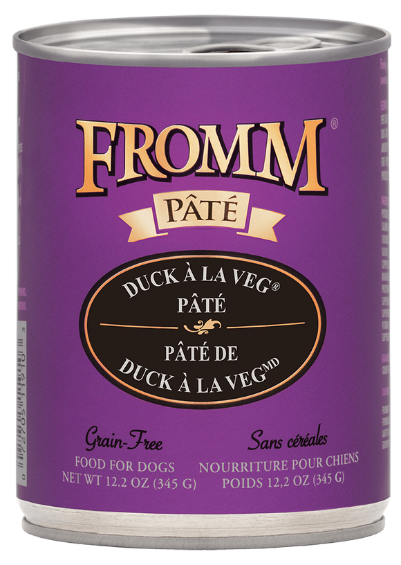 FROMM DUCK À LA VEG PÂTÉ DOG FOOD