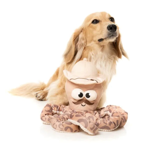 Octo-Posse Dog Toy - Sir David Octoborough