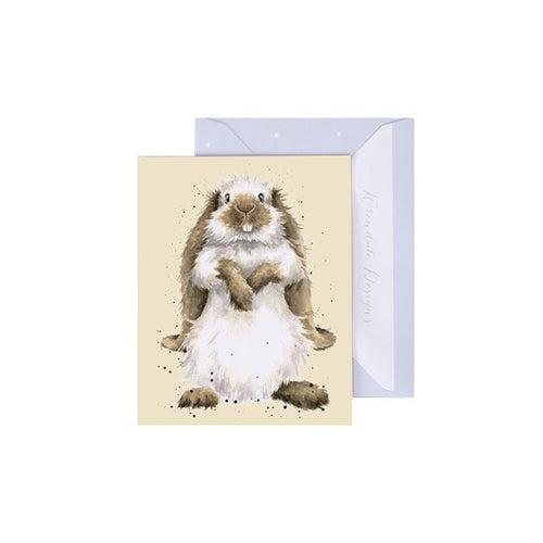 'EARISISTIBLE' RABBIT ENCLOSURE CARD