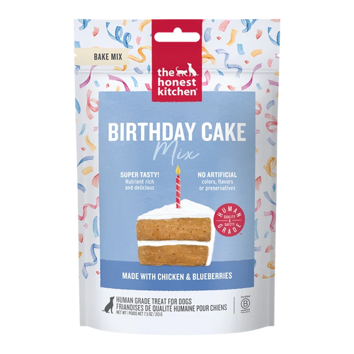 The Honest Kitchen Birthday Cake Mix made with Chicken & Blueberries