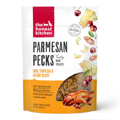 The Honest Kitchen Parmesan Pecks: Duck & Cherry Dog Treat