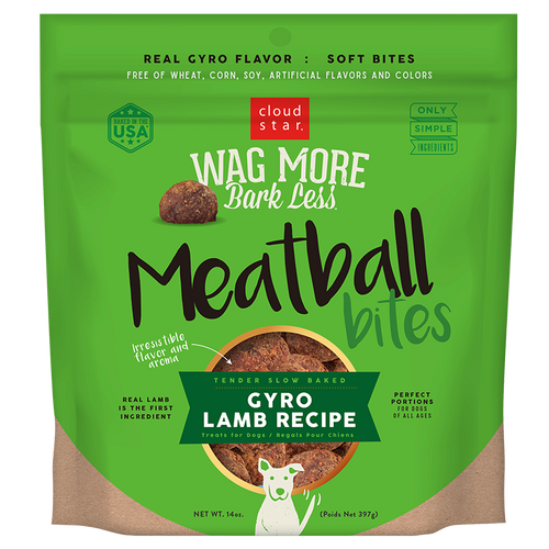 Wag More Bark Less Grain Free Meatball Bites -14oz