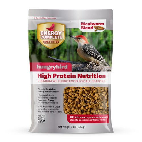 Mealworm Energy Complete™ High Protein Suet Bites - 3lb