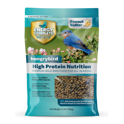 Peanut Butter Energy Complete™ High Protein Suet Bites - 3lb