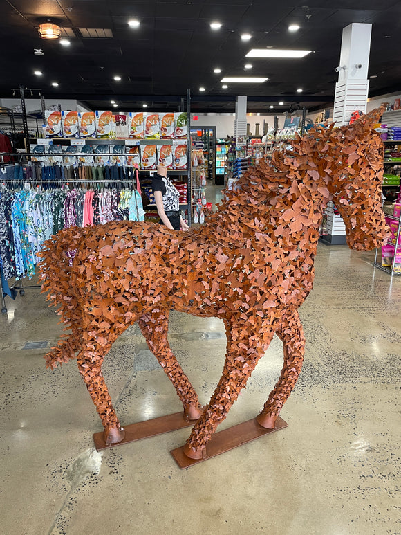 Flying Butterfly Stallion - Bronze Sculpture