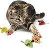 SMARTYKAT SKITTER SLICES CATNIP MOUSE TOY - ONE ASSORTED