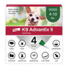 K9 Advantix II Flea & Tick Spot Treatment for Dogs, 4-10 lbs, 4 Doses (4-month supply)