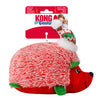 KONG Holiday Comfort Plus HedgeHug Dog Toy with Squeaker, Assorted Colors