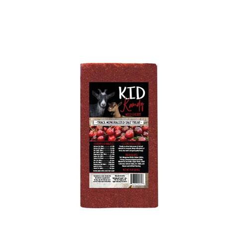 KID KANDY TRACE MINERAL CHERRY GOAT TREAT - 4LB