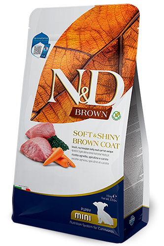 Farmina N&D Lamb, Norwegian Kelp, and carrot Puppy Mini - 3.3lb