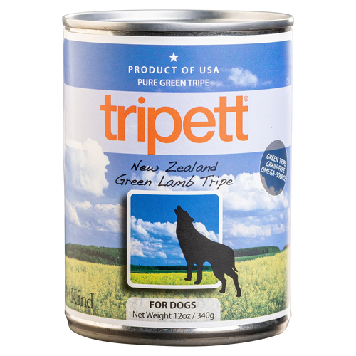 PetKind New Zealand Green Lamb Tripe Tripett - 12oz