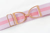 Ellany Madelyn - 2 Rose Gold Stirrup Elastic Belt