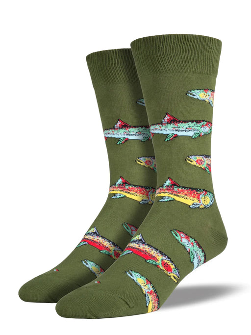 Socksmith® Trout - Cotton Crew Sock