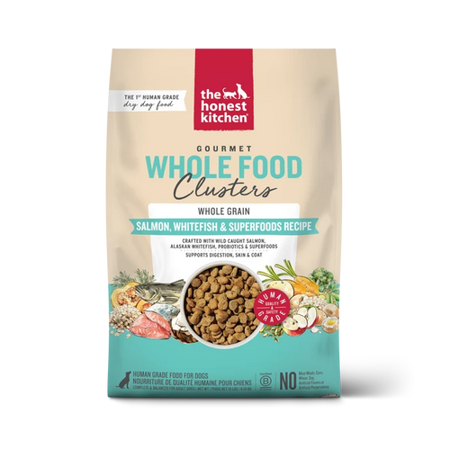 The Honest Kitchen Whole Grain Salmon & Whitefish Whole Food Clusters - 18lb