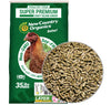 New Country Organics Organic Corn-Free Layer Pellets - 35lb