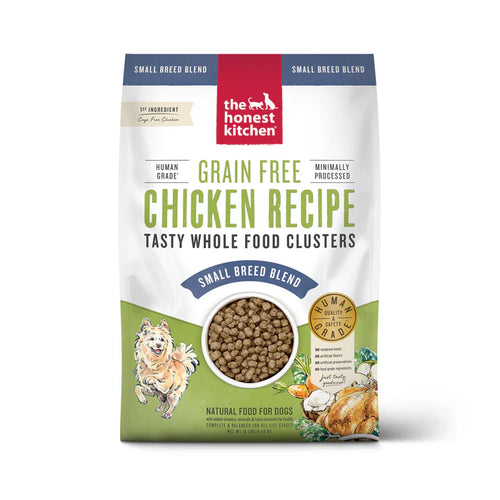 The Honest Kitchen Grain Free Chicken Whole Food Clusters for Small Breeds - 4lb