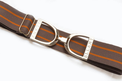 Ellany Ophelia - 1.5 Gold Stirrup Elastic Belt