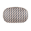 Large Oval Lounger Dog Bed - Natural Geo