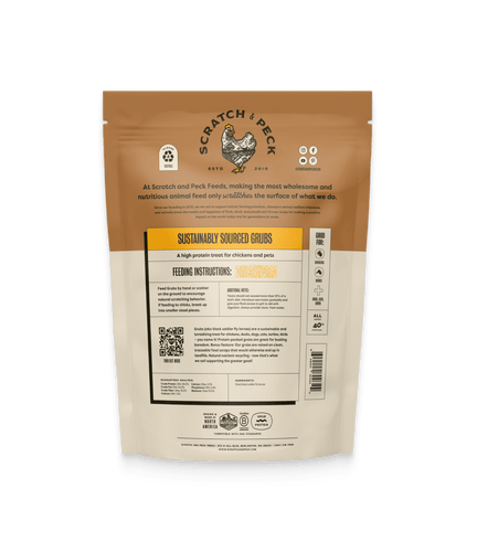 Scratch & Peck Grubs - 3.5lb