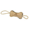 Natural Wool Bone Tug 16 Dog Toy
