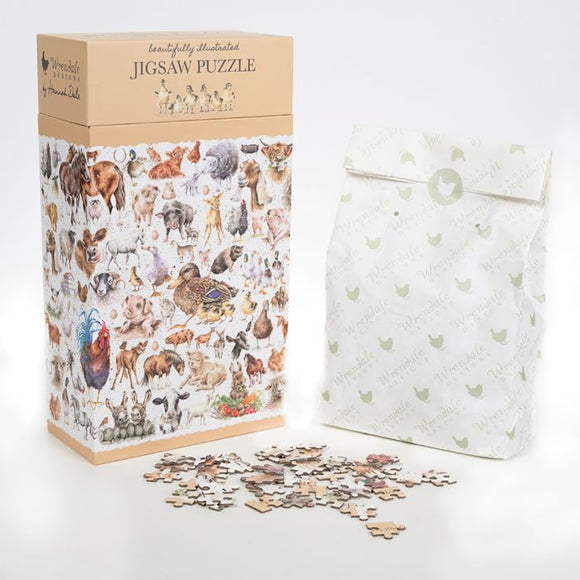 'FARMYARD FRIENDS' FARMYARD ANIMAL JIGSAW PUZZLE 1000 piece