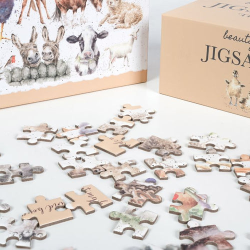 'FARMYARD FRIENDS' FARMYARD ANIMAL JIGSAW PUZZLE 1000 piece