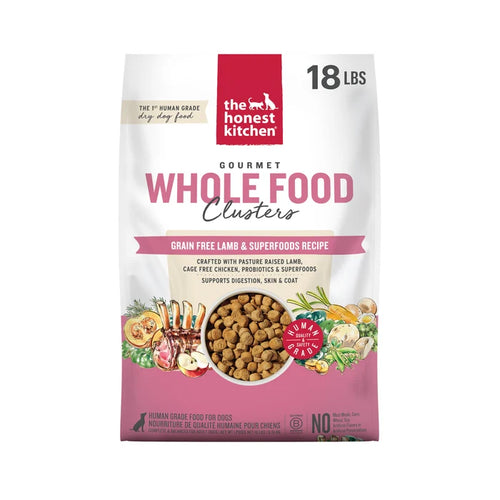 The Honest Kitchen Grain Free Lamb Whole Food Clusters - 18lb