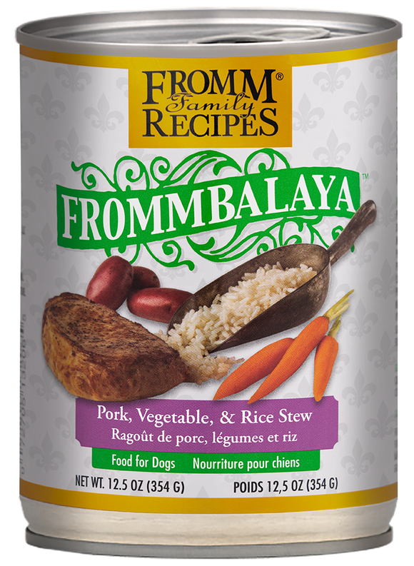 FROMMBALAYA PORK, VEGETABLE, & RICE STEW DOG FOOD 12.5oz