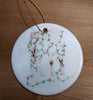 SONA EQUESTRIAN HOLIDAY CERAMIC ORNAMENT