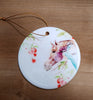 SONA EQUESTRIAN HOLIDAY CERAMIC ORNAMENT
