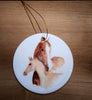 SONA EQUESTRIAN HOLIDAY CERAMIC ORNAMENT