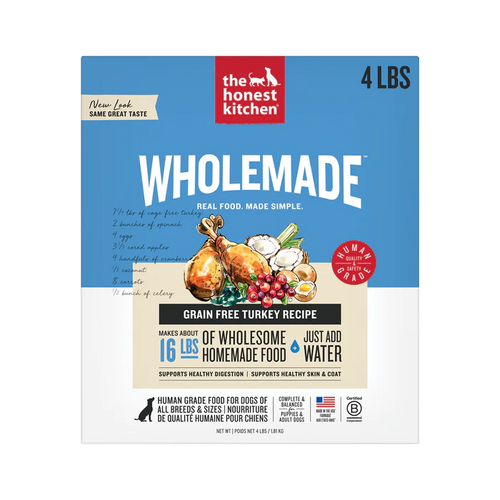 The Honest Kitchen Wholemade Grain Free Turkey