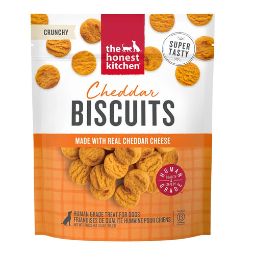 The Honest Kitchen Cheddar Biscuits Dog Treats - 3.5oz