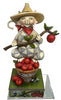 Jim Shore Purrfectly Picked Cat with Apples Figurine