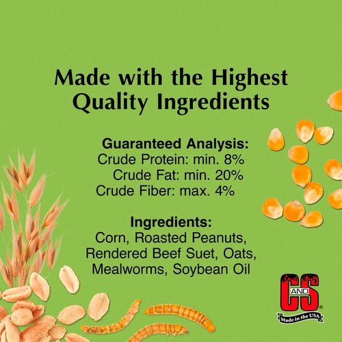 Mealworm Suet Nuggets - 27oz