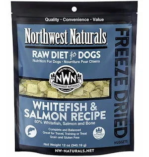 Northwest Naturals Freeze Dried Whitefish & Salmon Nuggets - 12oz