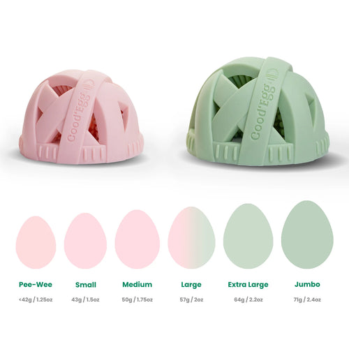 GoodEgg Large Green Brush - The Original Egg Brush™