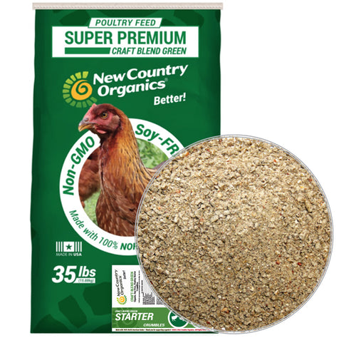 Organic Starter Crumble for Chicks and Ducklings - 35lb