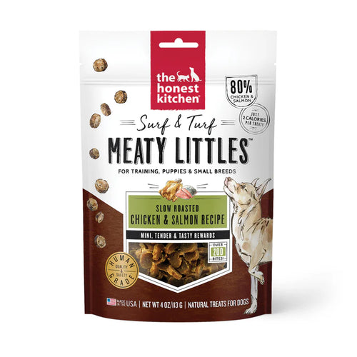 Honest Kitchen Chicken & Salmon Meaty Littles - 4oz