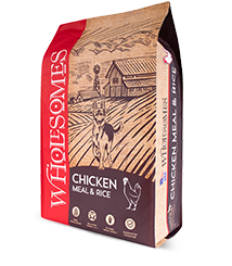 Wholesomes™ Chicken Meal & Rice Formula 40lb