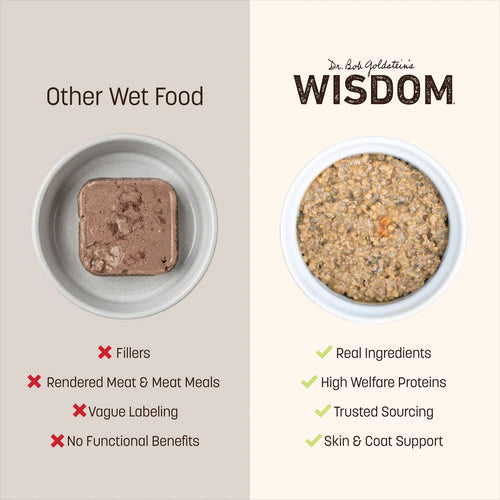 Dr. Bob Goldstein's Wisdom® Homestyle Paté Coastal Salmon Recipe Wet Cat Food - 5.5oz