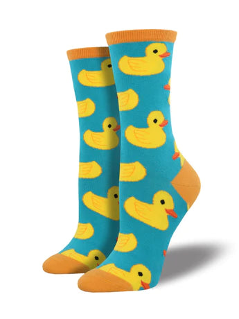 Socksmith® Rubber Ducky - Cotton Crew Sock