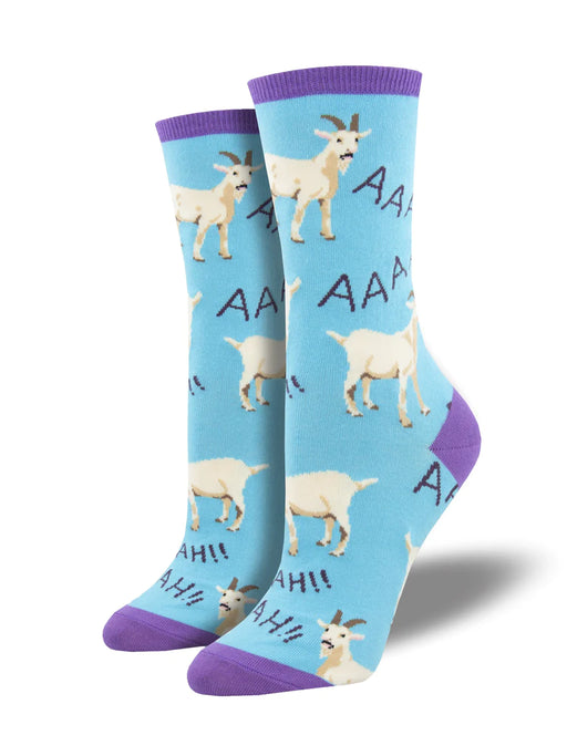 Socksmith® Screaming Goats - Cotton Crew Sock